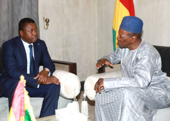 LE PRESIDENT FAURE GNASSINGBE EN GUINEE
