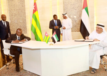 VISITE DU PRESIDENT FAURE GNASSINGBE A ABU DHABI