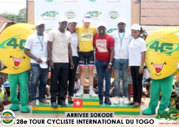 TOUR CYCLISTE INTERNATIONAL DU TOGO: L’ALLEMAND HELLMANN JULIAN REMPORTE LE 28 e EDITION
