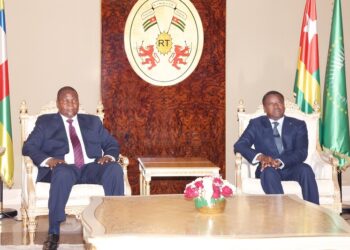 VISITE D’AMITIE ET DE TRAVAIL DU PRESIDENT CENTRAFRICAIN AU TOGO